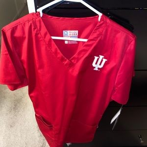 Indiana University IU scrub set